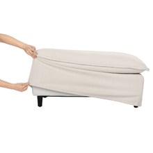 Softy Premium Slipcover Ottoman